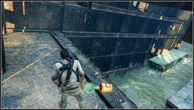 To reach it you have to go to the end of the square near a stationary turret with a shield [1] - Uncharted 3: Chapter 12 treasures guide - Treasures - Uncharted 3 Drakes Deception Guide