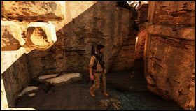 After destroying the column, that will get you out of the trap, you have to climb the stairs and take part in the battle in a ruined street [1] - Uncharted 3: Chapter 19 treasures guide - Treasures - Uncharted 3 Drakes Deception Guide
