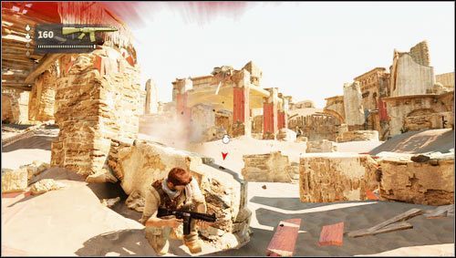 After a larger battle around an armored car with a turret [1] you have to approach a gate - Uncharted 3: Chapter 19 treasures guide - Treasures - Uncharted 3 Drakes Deception Guide