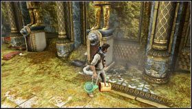 After solving the pool puzzle, during which you can see Drakes reflection, you will end up in a room with human remains - Uncharted 3: Chapter 21 treasures guide - Treasures - Uncharted 3 Drakes Deception Guide