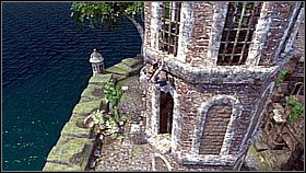 At the top, Nate had to move to the right and jump on the arched bridge (2) - Uncharted 1: Unlocking the Past - Chapter 6 walkthrough - Walkthrough - Uncharted Drakes Fortune Guide
