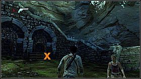 The duo continued their journey and ran through another stairs - Uncharted 1: Trapped - Chapter 11 walkthrough - Walkthrough - Uncharted Drakes Fortune Guide