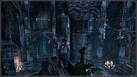 Being in the middle of the room, Drake saw two keys on the sides - he had to activate them - Uncharted 1: On the Trail of the Treasure - Chapter 15 walkthrough - Walkthrough - Uncharted Drakes Fortune Guide