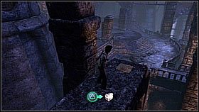 Nate and Elena ran through the dark corridors in front of them until they finally reached the treasure vault in form of a labyrinth - Uncharted 1: The Treasure Vault - Chapter 16 walkthrough - Walkthrough - Uncharted Drakes Fortune Guide