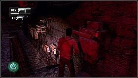 As soon as the generator started to work, the door opened (illuminated by a red light) and monsters literally jumped out of them - Uncharted 1: Unwelcome Guests - Chapter 19 walkthrough - Walkthrough - Uncharted Drakes Fortune Guide