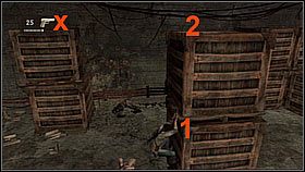 After the sniper was eliminated, Nate walked past another crate and saw more beasts coming out of the holes in the walls - he quickly eliminated them - Uncharted 1: Unwelcome Guests - Chapter 19 walkthrough - Walkthrough - Uncharted Drakes Fortune Guide