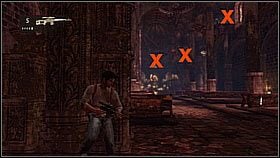 When area was clear, they both ran to the large cathedral, and Nate opened the door - Uncharted 1: Race to the Rescue - Chapter 20 walkthrough - Walkthrough - Uncharted Drakes Fortune Guide