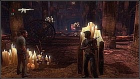 After defeating bandits equipped with sniper rifles, Nate retreated to Sully, and from there they eliminated all enemy troops approaching from both sides of the benches - it was important to keep an eye on the left side, because enemies could flank our heroes - Uncharted 1: Race to the Rescue - Chapter 20 walkthrough - Walkthrough - Uncharted Drakes Fortune Guide