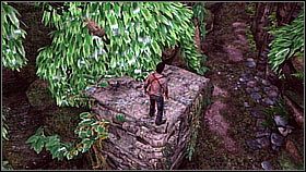 Silver Turtle - after leaving the jungle you enter the area with 4 columns - Uncharted 1: Chapters 2, 3 - treasures, collectibles - Treasures / Collectibles - Uncharted Drakes Fortune Guide