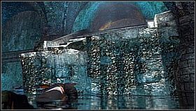 The room was filled with water, which allowed Nathan to climb to the other side and activate the last mechanism - Uncharted 1: The Fortress - Chapter 5 walkthrough - Walkthrough - Uncharted Drakes Fortune Guide