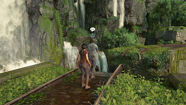 This conversation is easy to find - Partners Secrets - Secrets - Uncharted: The Lost Legacy Game Guide