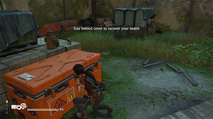 The first crate is in the left part of the station and the bad news is that there is, at least, one opponent nearby - Partners Secrets - Secrets - Uncharted: The Lost Legacy Game Guide