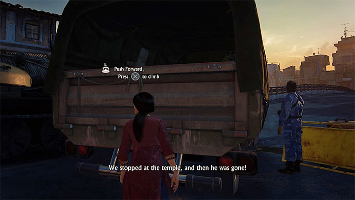 Continue following the linear path - - Prologue - Walkthrough - Uncharted: The Lost Legacy Game Guide