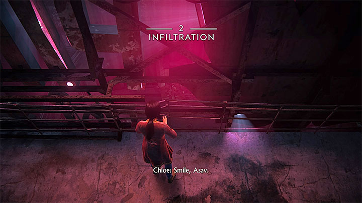 Shortly after starting the chapter you must go to the part of the rooftop presented in the picture above - - Infiltration - Walkthrough - Uncharted: The Lost Legacy Game Guide