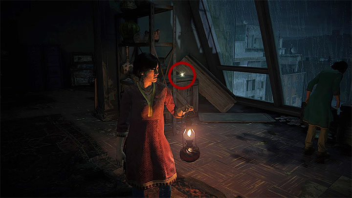 There are a few interactive artifacts at the attic, although examining them is completely optional - - Infiltration - Walkthrough - Uncharted: The Lost Legacy Game Guide