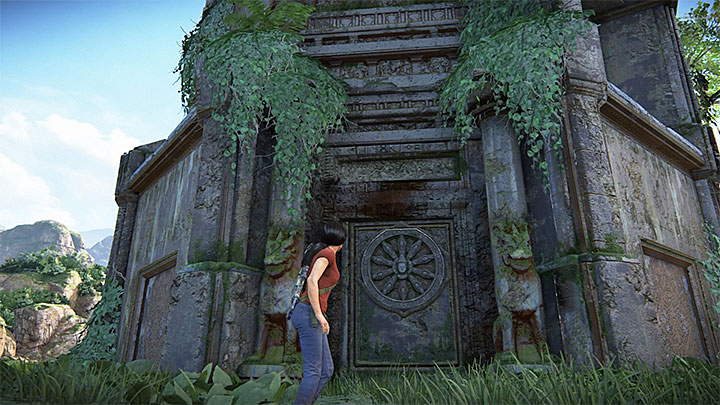 The tower is located in the center of the map, north from the starting point - - Reaching the tower - Walkthrough - Uncharted: The Lost Legacy Game Guide