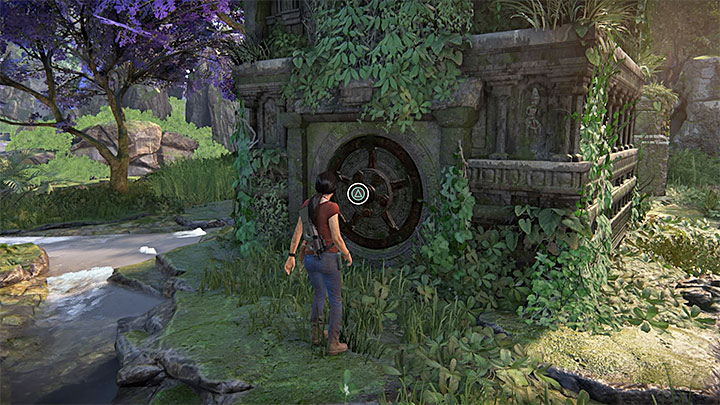 If youve managed to clear the area from guards, travel to the opposite end of the courtyard and investigate the locked passageway which will be your next objective - - Ganeshas Fort (Trident) - Walkthrough - Uncharted: The Lost Legacy Game Guide