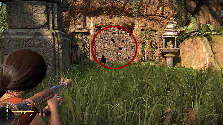 Token 3/11 is located in the south-western part of the map, in an area occupied by enemy forces - 4- Hoysalas Tokens and the Queens Ruby - Walkthrough - Uncharted: The Lost Legacy Game Guide