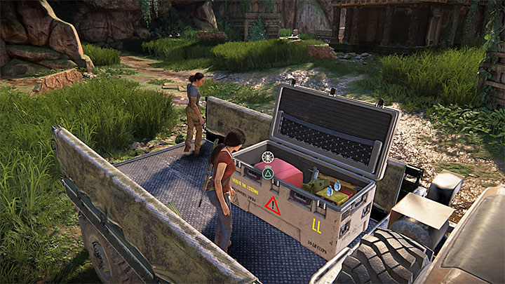 The token is in a guarded ruins in the northern part of the map - 4- Hoysalas Tokens and the Queens Ruby - Walkthrough - Uncharted: The Lost Legacy Game Guide