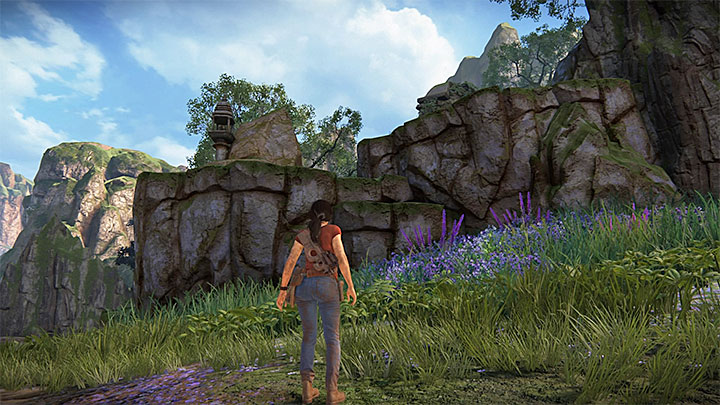 Token 10/11 is hidden in the eastern part of the map - 4- Hoysalas Tokens and the Queens Ruby - Walkthrough - Uncharted: The Lost Legacy Game Guide