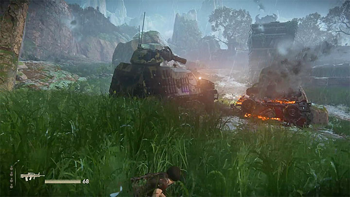 You can also try to obtain this trophy in the sixth chapter of the game (The Gatekeeper) - Overkill Trophy - Trophy Guide - Uncharted: The Lost Legacy Game Guide