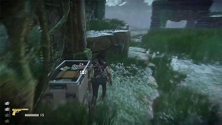 From now on, try to avoid being spotted by both the APC and the mercenaries around (watch out for one standing on rooftops, they have a greater range of fire) - Overkill Trophy - Trophy Guide - Uncharted: The Lost Legacy Game Guide