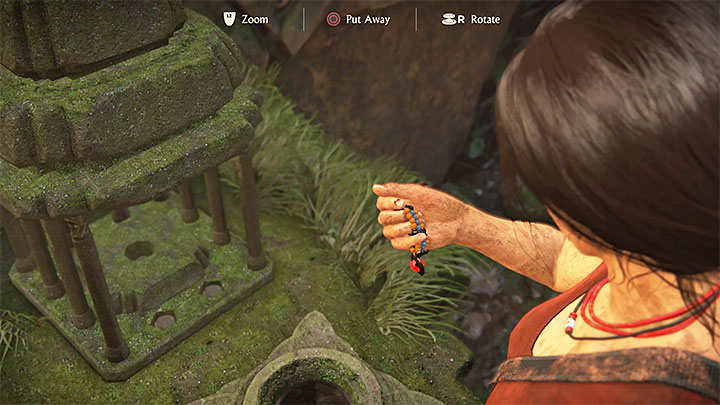 After you have found all eleven tokens, return to the chamber with the large map and interact with the pedestal again, thanks to which they will be placed on the map - Yas Queen Trophy - Trophy Guide - Uncharted: The Lost Legacy Game Guide