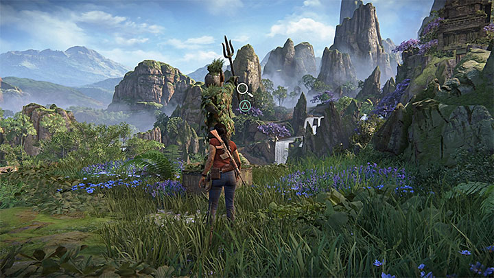 You get this photo opportunity in the Southern part of the map, but first, you have to make some preparations - 4 - Photos, optional conversations and lockboxes in Wester Ghats Secrets - Secrets - Uncharted: The Lost Legacy Game Guide