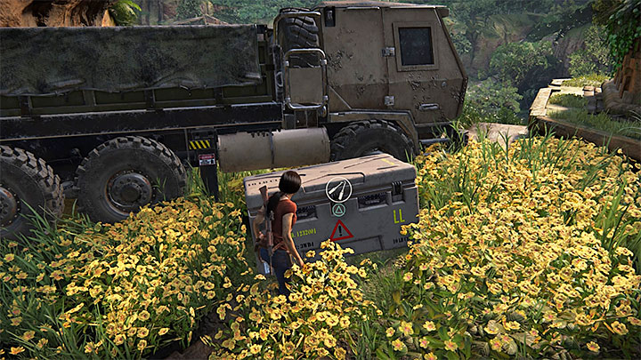 This lockbox can be found near the main road that leads to Parashurama fort located in the south-west part of the map - 4 - Photos, optional conversations and lockboxes in Wester Ghats Secrets - Secrets - Uncharted: The Lost Legacy Game Guide