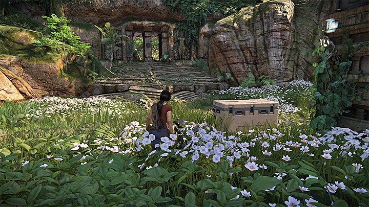 This lockbox is located in the north-east part of the map - 4 - Photos, optional conversations and lockboxes in Wester Ghats Secrets - Secrets - Uncharted: The Lost Legacy Game Guide
