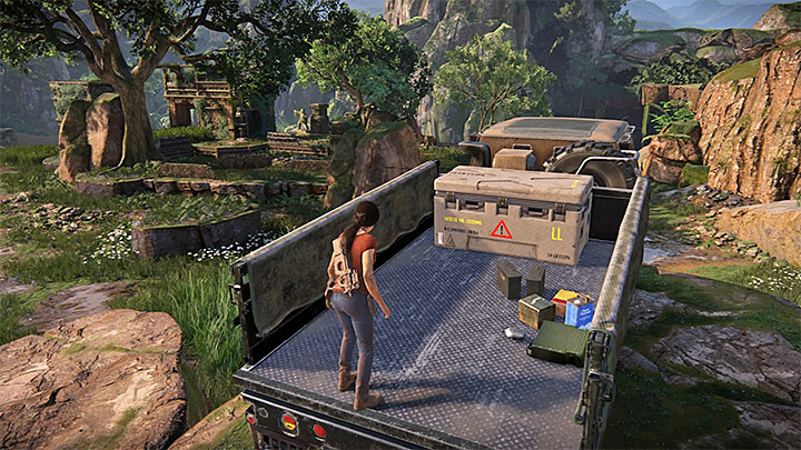 Finding this lockbox can be troublesome because initially you wont be able to find it in the place marked on the map - 4 - Photos, optional conversations and lockboxes in Wester Ghats Secrets - Secrets - Uncharted: The Lost Legacy Game Guide