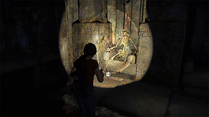The last treasure can be found after completing the part during which you run away from an armored vehicle - The Great Battle All secrets - Secrets - Uncharted: The Lost Legacy Game Guide