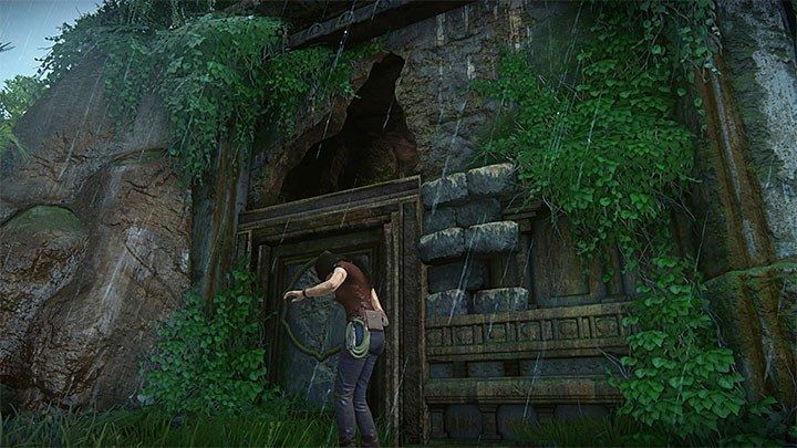 This chapter starts in Western Ghats, where due to the ravaging storm and activated aqueducts, access to the majority of the map is blocked out - - The Gatekeeper - Walkthrough - Uncharted: The Lost Legacy Game Guide