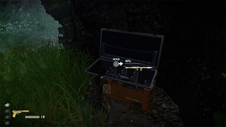 Inside the locked crates, there are RPGs - - The Gatekeeper - Walkthrough - Uncharted: The Lost Legacy Game Guide