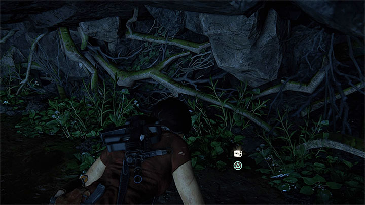 The treasure is in the same part of the cave as the previous one, but you will have to take several jumps over small ledges and reach the narrow opening shown in screenshot 1 - Secrets in The Gatekeeper chapter - Secrets - Uncharted: The Lost Legacy Game Guide