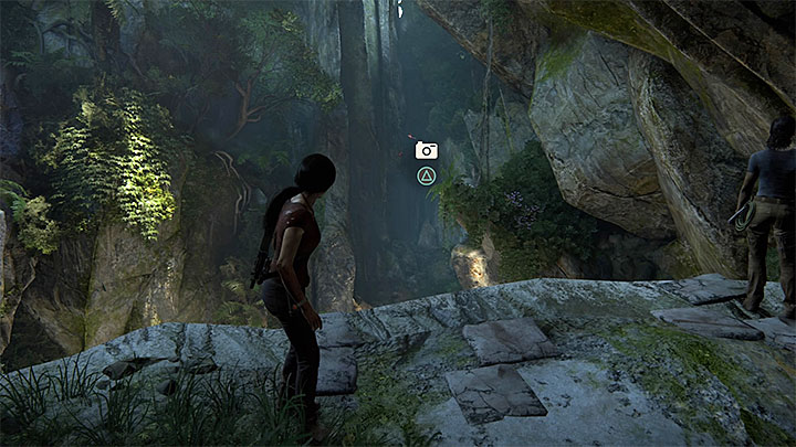 After you leave the water, examine the area, because there is another treasure (8/16 -Satavahana Hourglass) here - - A visit to the library - Walkthrough - Uncharted: The Lost Legacy Game Guide