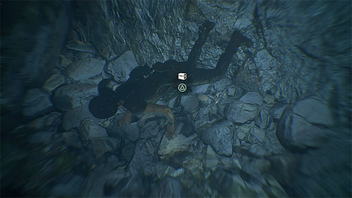 You can find this treasure right after you swim through the first underwater tunnel - The Lost Legacy All Secrets - Secrets - Uncharted: The Lost Legacy Game Guide