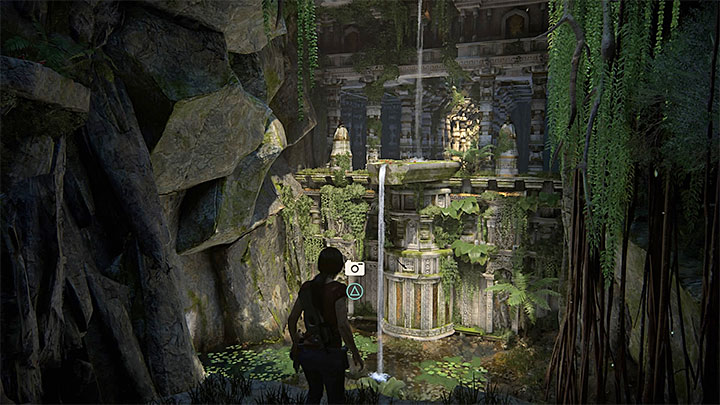 You can take the photo soon after you have examined the altar in the library and unlocked a new passage - The Lost Legacy All Secrets - Secrets - Uncharted: The Lost Legacy Game Guide