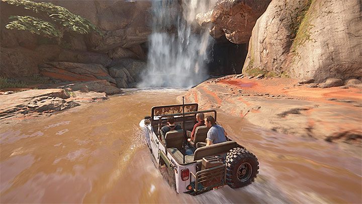 The next secret is located near the waterfall - Uncharted 4: Chapter 10 The Twelve Towers - treasure list - Treasures - Uncharted 4: A Thiefs End Game Guide