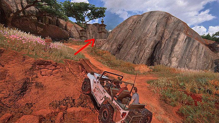 When you make sure that you explored the main part of the area, head to location 7, the path to a drawbridge - Uncharted 4: Chapter 10 The Twelve Towers - walkthrough - Walkthrough - Uncharted 4: A Thiefs End Game Guide