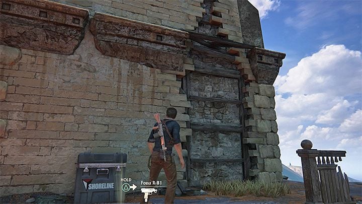 Here you can climb the tower - Uncharted 4: Chapter 10 The Twelve Towers - walkthrough - Walkthrough - Uncharted 4: A Thiefs End Game Guide