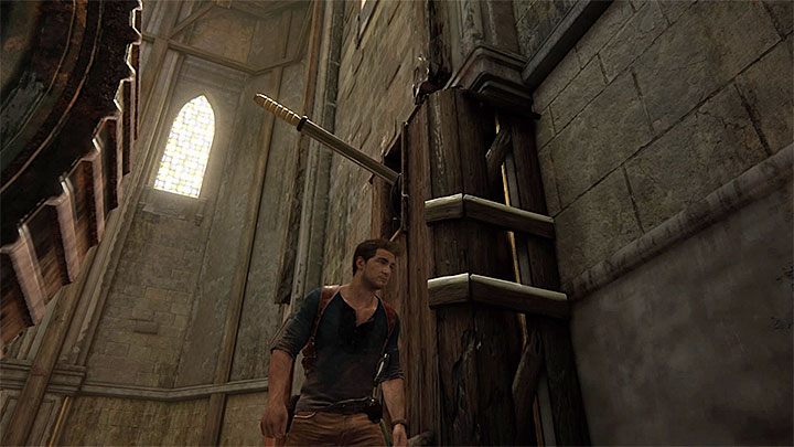 Using the lever stops the entire mechanism for a moment - Uncharted 4: Chapter 11 Hidden in Plain Sight - walkthrough - Walkthrough - Uncharted 4: A Thiefs End Game Guide