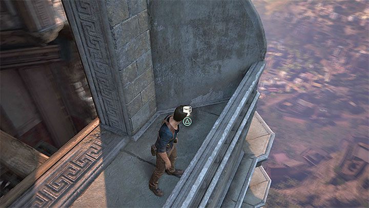 The treasure is on one of the top balconies of the clock tower - Uncharted 4: Chapter 11 Hidden in Plain Sight - walkthrough - Walkthrough - Uncharted 4: A Thiefs End Game Guide