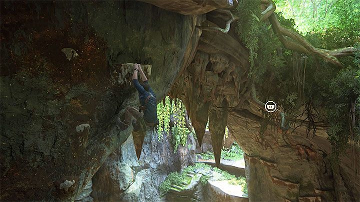 Climb in the cave - Uncharted 4: Chapter 12 At Sea - walkthrough - Walkthrough - Uncharted 4: A Thiefs End Game Guide