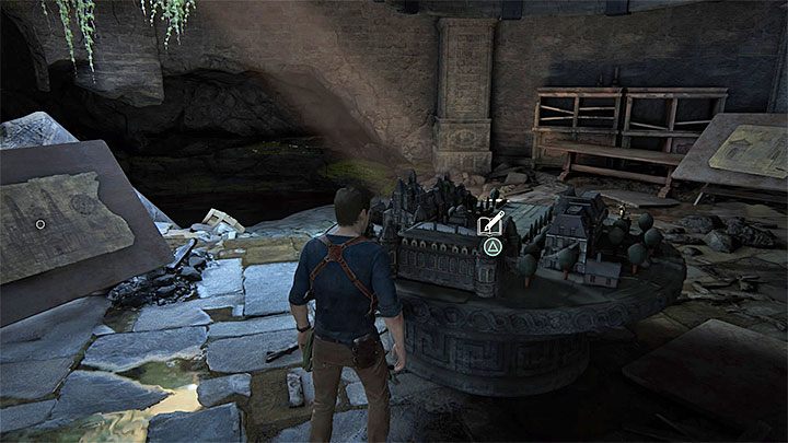 Examine the model and the rest of the items in the hideout. - Uncharted 4: Chapter 12 At Sea - walkthrough - Walkthrough - Uncharted 4: A Thiefs End Game Guide