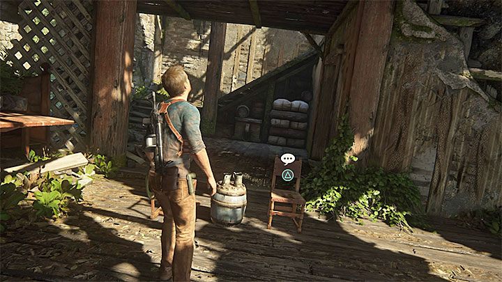 You can have a conversation with Sam in the cantina - Uncharted 4: Chapter 14 Join Me in Paradise - walkthrough - Walkthrough - Uncharted 4: A Thiefs End Game Guide