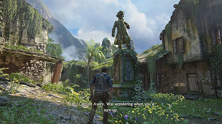By Averys statue, you can perform several optional actions - Uncharted 4: Chapter 14 Join Me in Paradise - walkthrough - Walkthrough - Uncharted 4: A Thiefs End Game Guide