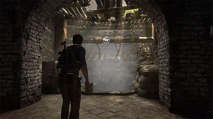 You have to reach the spot where you can use grappling hook - Uncharted 4: Chapter 14 Join Me in Paradise - walkthrough - Walkthrough - Uncharted 4: A Thiefs End Game Guide