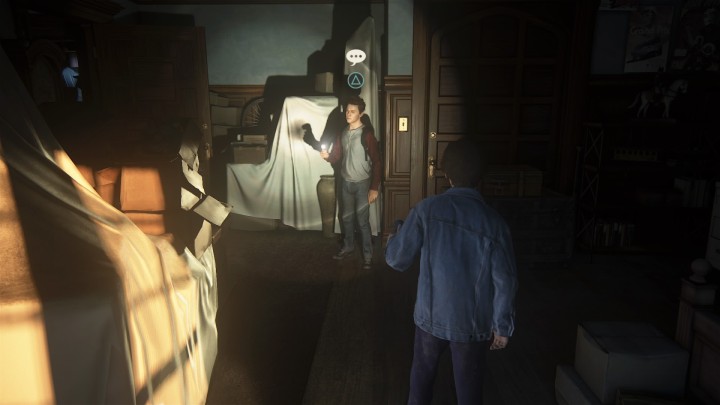 Some if the items in the manor unlock optional conversations with Sam - Uncharted 4: Chapter 16 The Brothers Drake - walkthrough - Walkthrough - Uncharted 4: A Thiefs End Game Guide