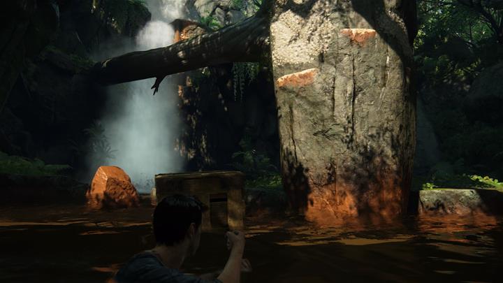 Position the crate in such a way, as to reach the ledge - Uncharted 4: Chapter 17 For Better or Worse - walkthrough - Walkthrough - Uncharted 4: A Thiefs End Game Guide